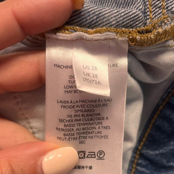 Anthropologie Pilcro High Rise Wide Leg Jeans Size 28 - Picture 9 of 13